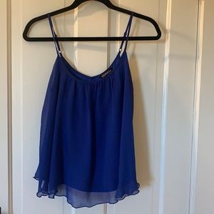 Royal blue tank top